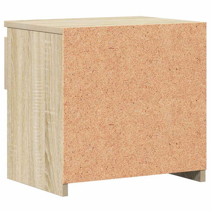 803449 vidaXL Bedside Cabinet Sonoma Oak 40x30x39 cm Engineered Wood