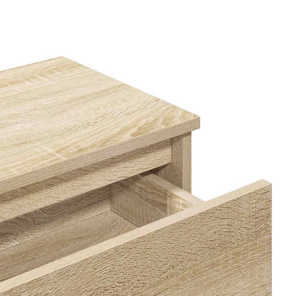 803449 vidaXL Bedside Cabinet Sonoma Oak 40x30x39 cm Engineered Wood