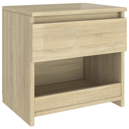 803450 vidaXL Bedside Cabinets 2 pcs Sonoma Oak 40x30x39 cm Engineered Wood