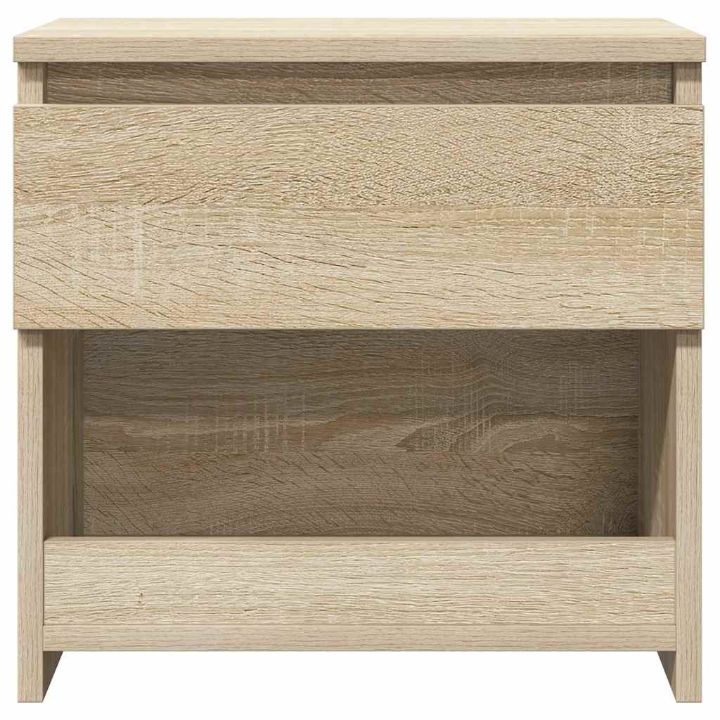 803450 vidaXL Bedside Cabinets 2 pcs Sonoma Oak 40x30x39 cm Engineered Wood