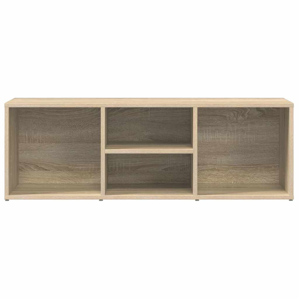 vidaXL Shoe Storage Bench Sonoma Oak 102x35x35 cm Engineered Wood