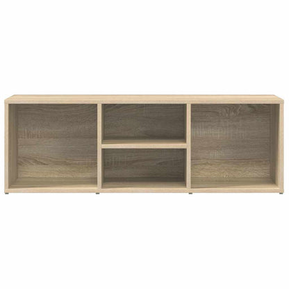 vidaXL Shoe Storage Bench Sonoma Oak 102x35x35 cm Engineered Wood