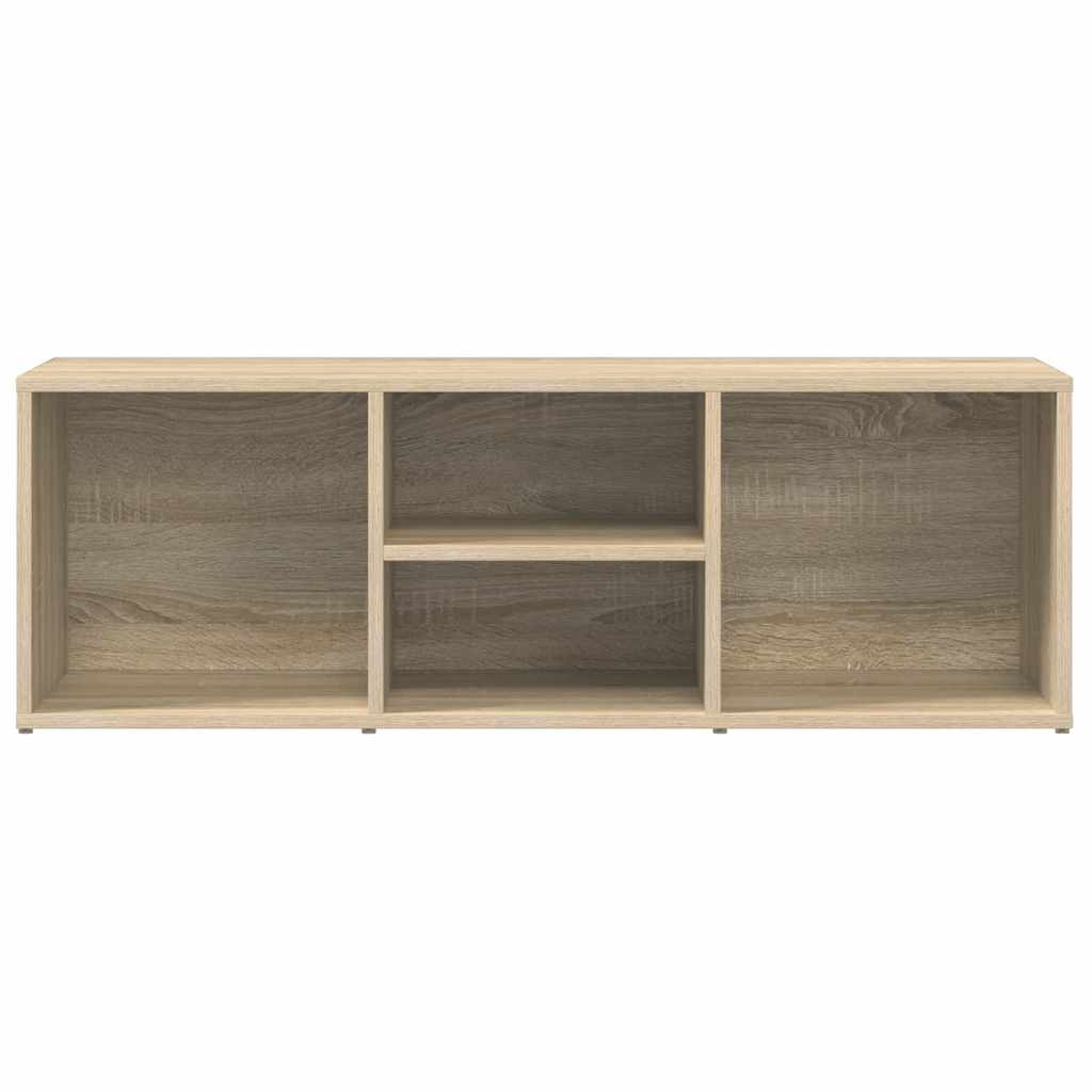 vidaXL Shoe Storage Bench Sonoma Oak 102x35x35 cm Engineered Wood