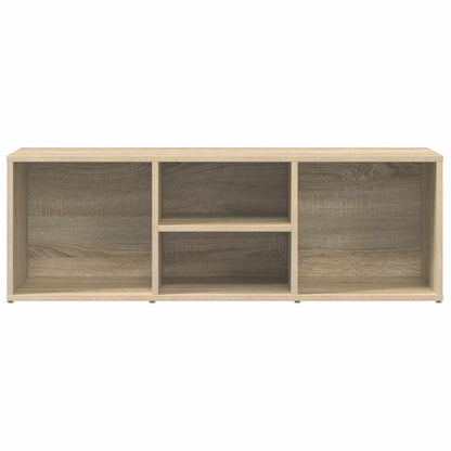 vidaXL Shoe Storage Bench Sonoma Oak 102x35x35 cm Engineered Wood