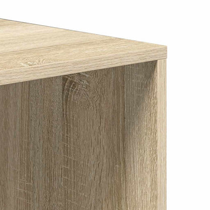 vidaXL Shoe Storage Bench Sonoma Oak 105x35x35 cm Engineered Wood