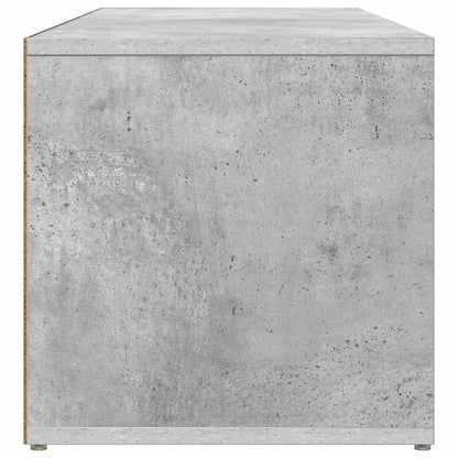 vidaXL Shoe Storage Bench Concrete Grey 102x35x35 cm Engineered Wood