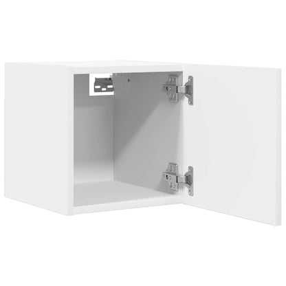 vidaXL Wall Mounted TV Cabinet White 30.5x30x30 cm