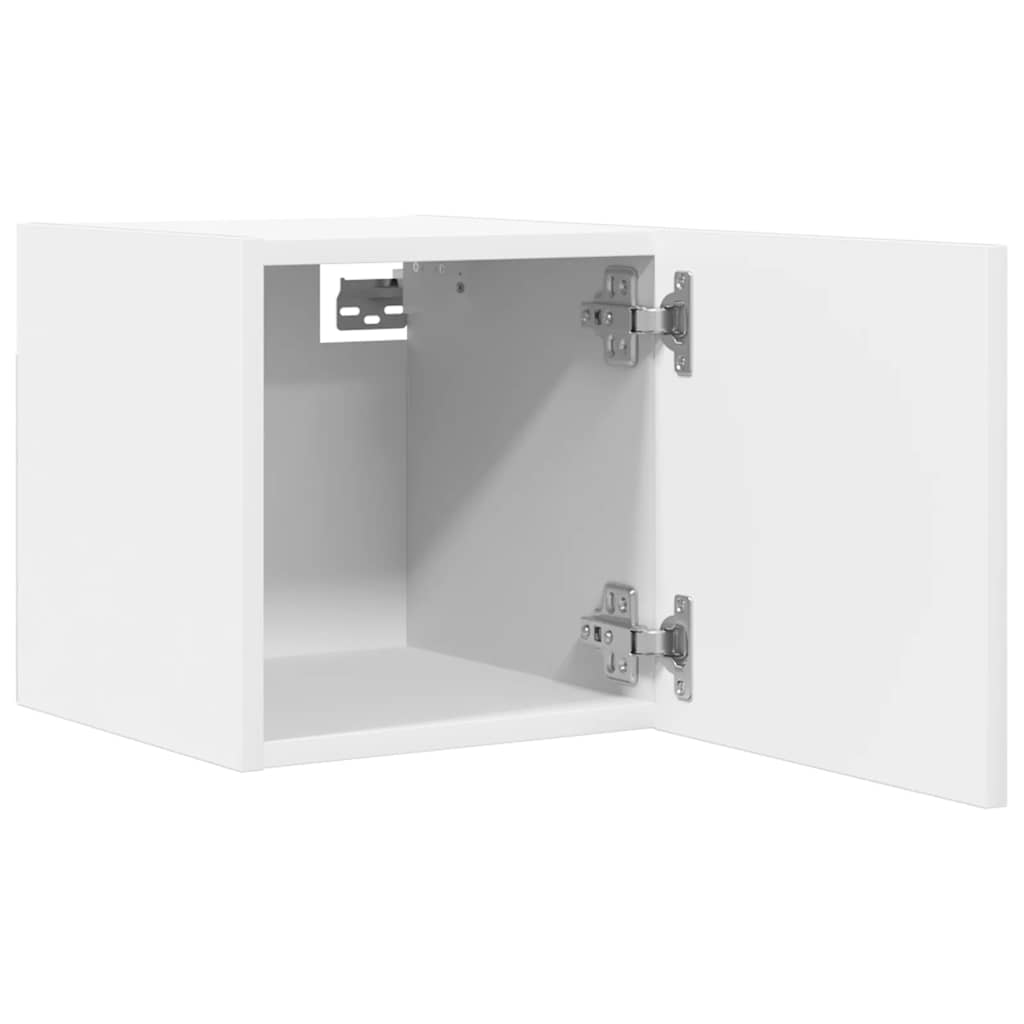 vidaXL Wall Mounted TV Cabinets 4 pcs White 30.5x30x30 cm