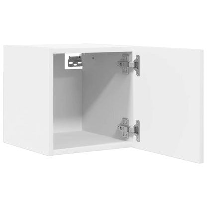 vidaXL Wall Mounted TV Cabinets 4 pcs White 30.5x30x30 cm