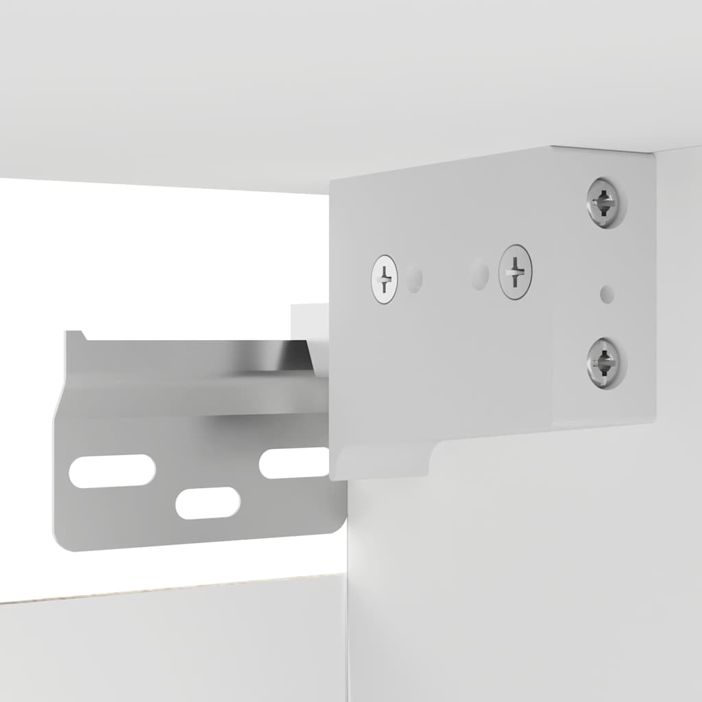 vidaXL Wall Mounted TV Cabinets 4 pcs White 30.5x30x30 cm