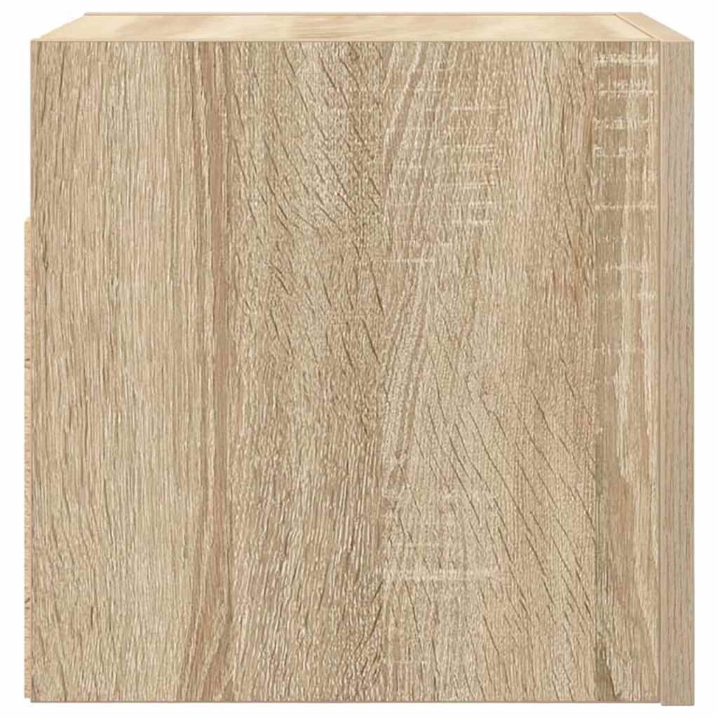 vidaXL Wall Mounted TV Cabinet Sonoma Oak 30.5x30x30 cm