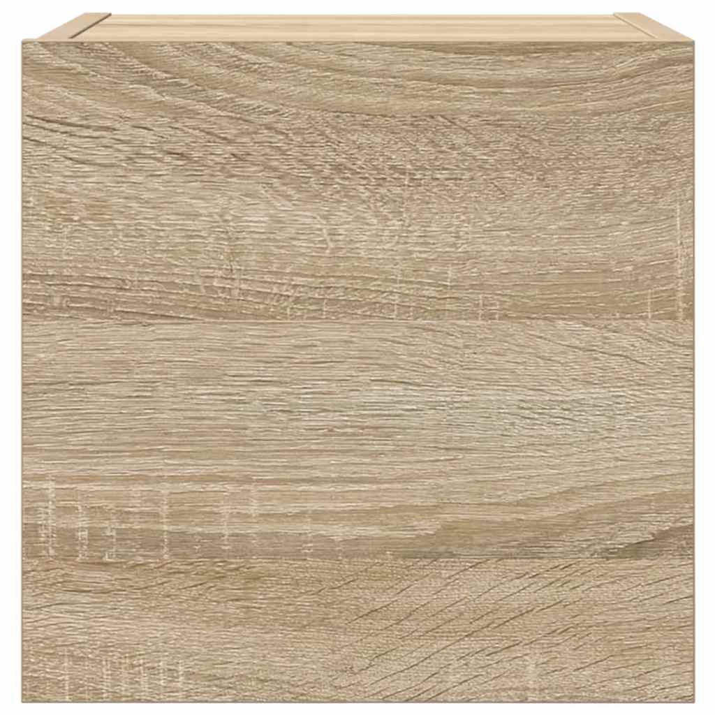 vidaXL Wall Mounted TV Cabinets 2 pcs Sonoma Oak 30.5x30x30 cm