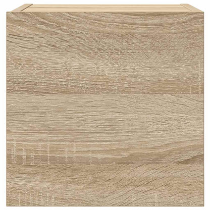 vidaXL Wall Mounted TV Cabinets 4 pcs Sonoma Oak 30.5x30x30 cm