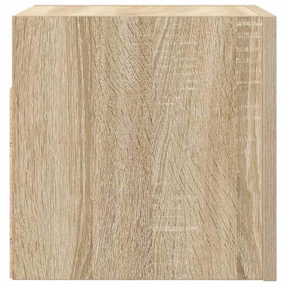 vidaXL Wall Mounted TV Cabinets 4 pcs Sonoma Oak 30.5x30x30 cm