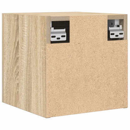 vidaXL Wall Mounted TV Cabinets 4 pcs Sonoma Oak 30.5x30x30 cm