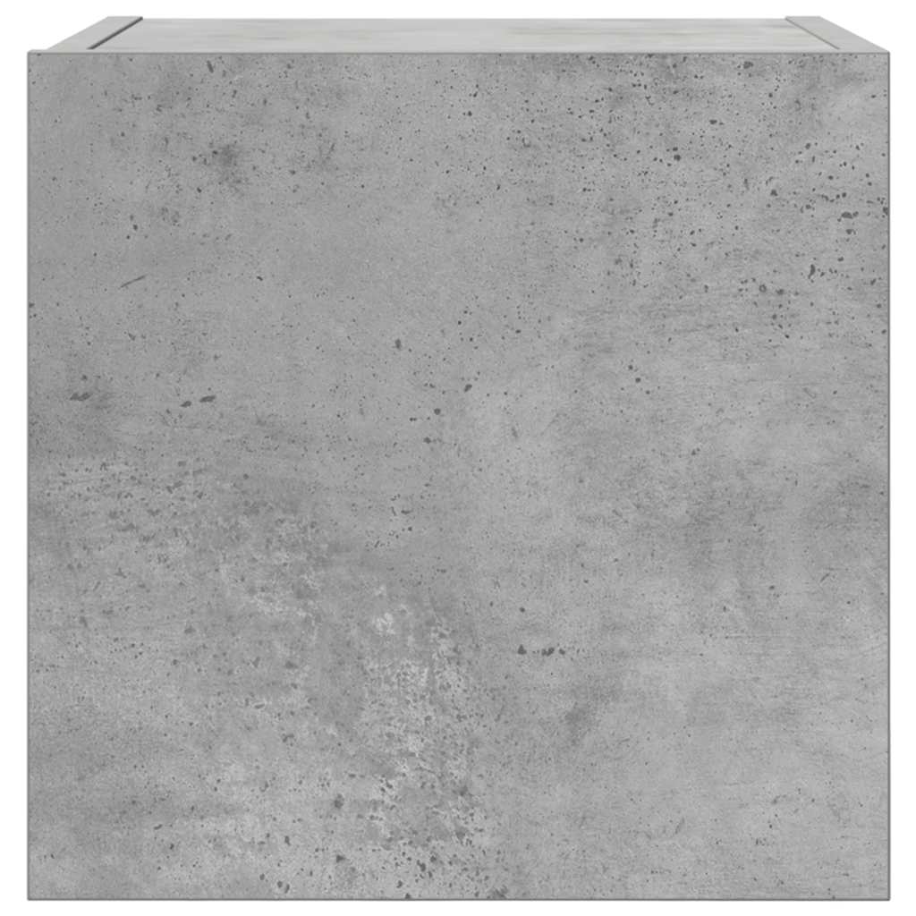 vidaXL Wall Mounted TV Cabinets 2 pcs Concrete Grey 30.5x30x30 cm