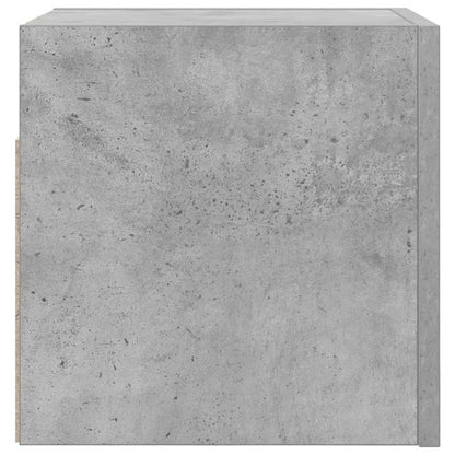 vidaXL Wall Mounted TV Cabinets 4 pcs Concrete Grey 30.5x30x30 cm
