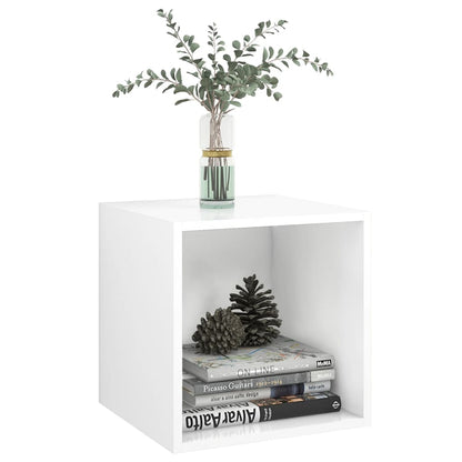 vidaXL Wall Cabinets 2 pcs White 37x37x37 cm Engineered Wood