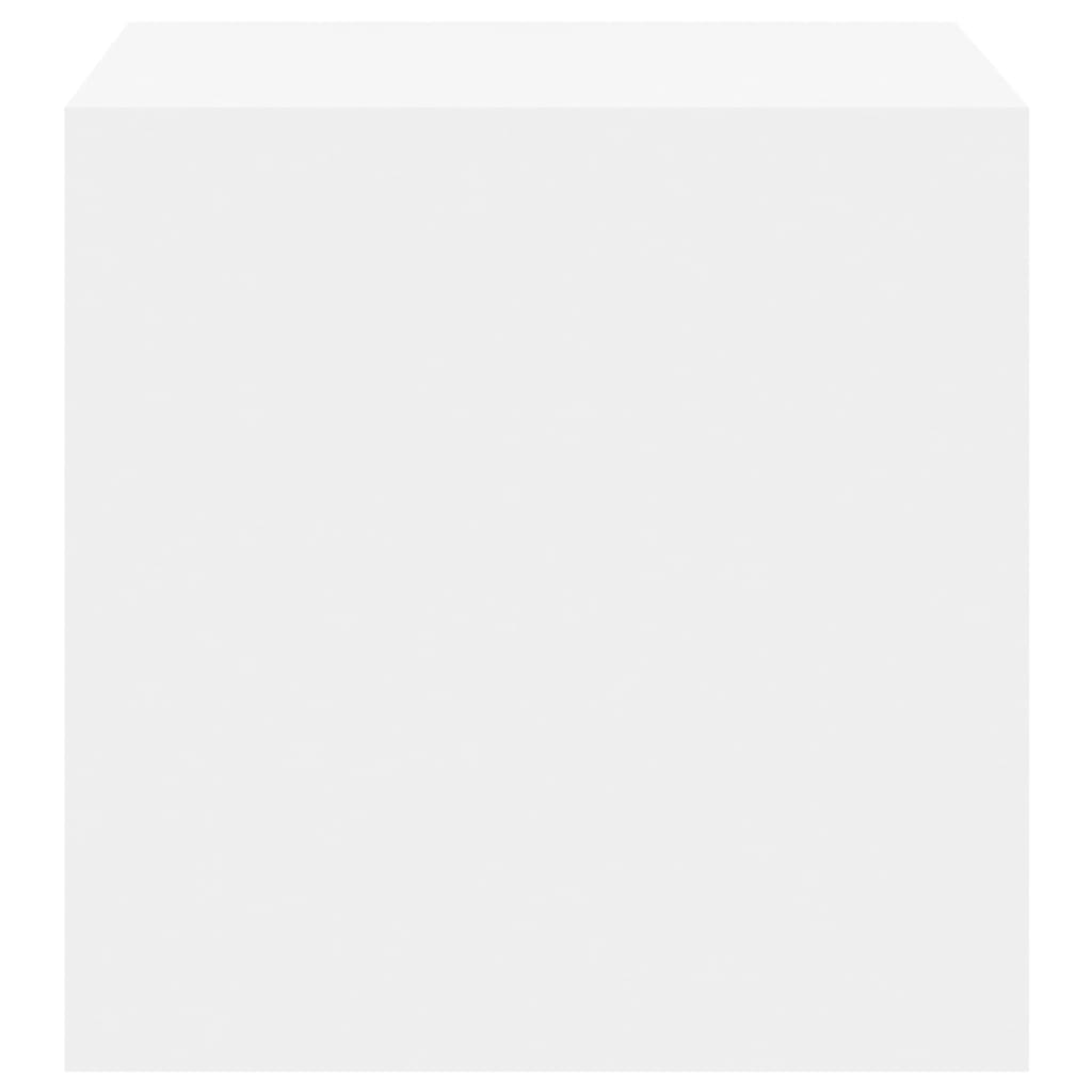 vidaXL Wall Cabinets 2 pcs White 37x37x37 cm Engineered Wood