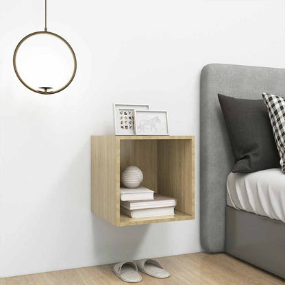 805453 vidaXL Wall Cabinet Sonoma Oak 37x37x37 cm Engineered Wood
