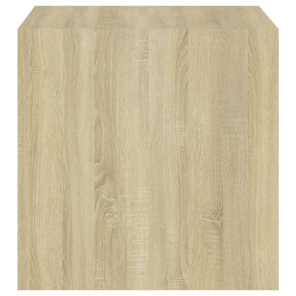 vidaXL Wall Cabinets 2 pcs Sonoma Oak 37x37x37 cm Engineered Wood