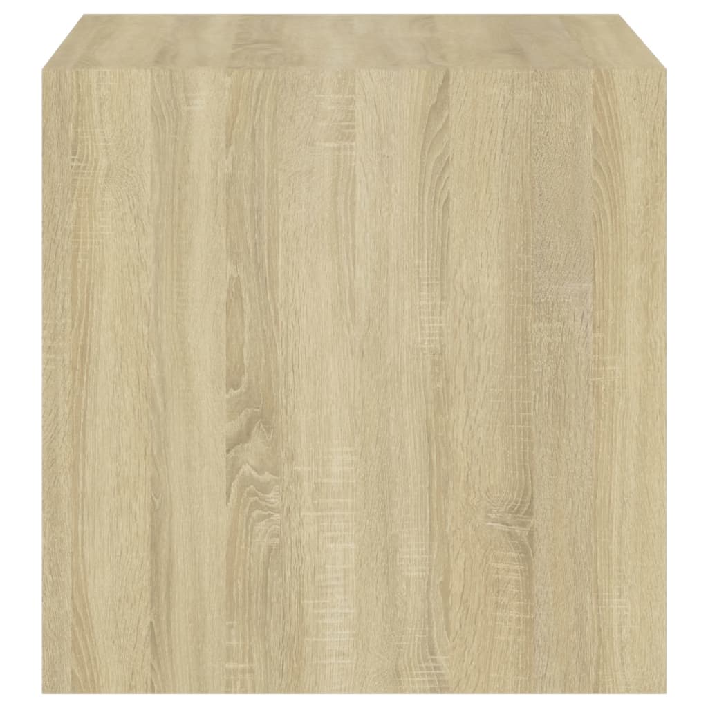 vidaXL Wall Cabinets 4 pcs Sonoma Oak 37x37x37 cm Engineered Wood