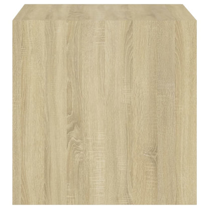 vidaXL Wall Cabinets 4 pcs Sonoma Oak 37x37x37 cm Engineered Wood