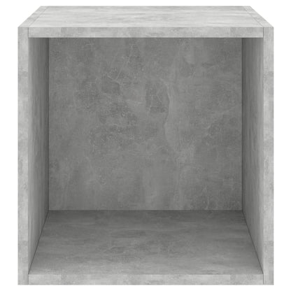 vidaXL Wall Cabinet Concrete Grey 37x37x37 cm Engineered Wood