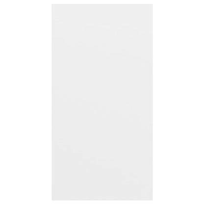 vidaXL Wall-mounted TV Cabinet White 37x37x72 cm Engineered Wood