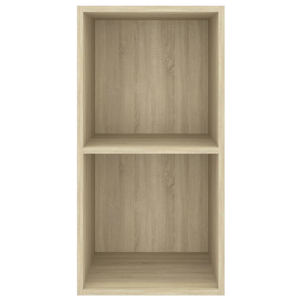 vidaXL Wall-mounted TV Cabinet Sonoma Oak 37x37x72 cm Engineered Wood