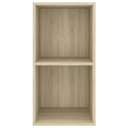 vidaXL Wall-mounted TV Cabinet Sonoma Oak 37x37x72 cm Engineered Wood