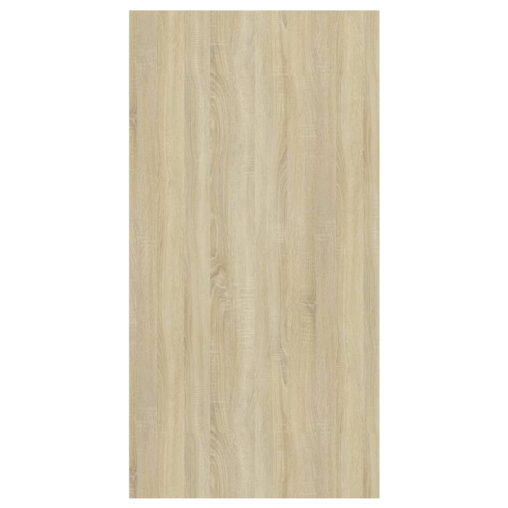 vidaXL Wall-mounted TV Cabinet Sonoma Oak 37x37x72 cm Engineered Wood