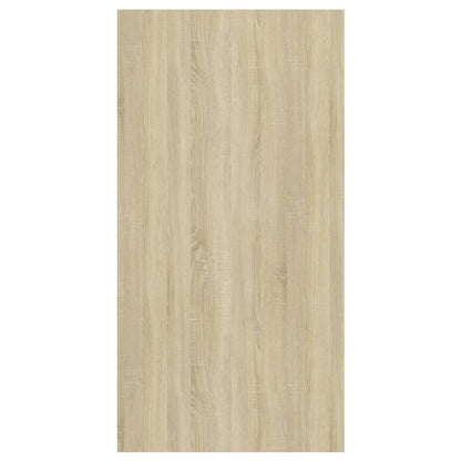 vidaXL Wall-mounted TV Cabinet Sonoma Oak 37x37x72 cm Engineered Wood