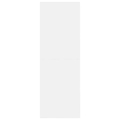 vidaXL Wall-mounted TV Cabinet White 37x37x107 cm Engineered Wood