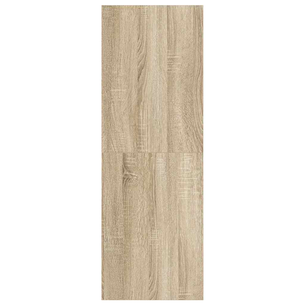 vidaXL Wall-mounted TV Cabinet Sonoma Oak 37x37x107 cm Engineered Wood