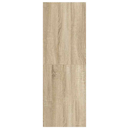 vidaXL Wall-mounted TV Cabinet Sonoma Oak 37x37x107 cm Engineered Wood