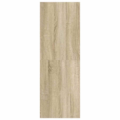 805483 vidaXL Wall-mounted TV Cabinet Sonoma Oak 37x37x107 cm Engineered Wood