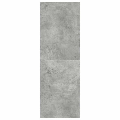 vidaXL Wall-mounted TV Cabinet Concrete Grey 37x37x107 cm Engineered Wood