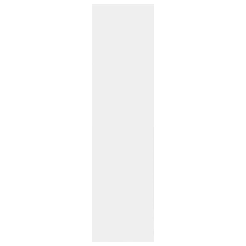 vidaXL Wall-mounted TV Cabinet White 37x37x142.5 cm Engineered Wood