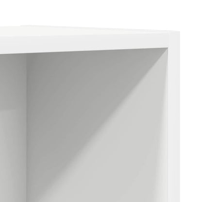 vidaXL Wall-mounted TV Cabinet White 37x37x142.5 cm Engineered Wood