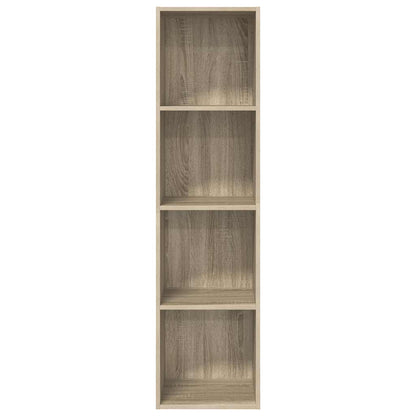 vidaXL Wall-mounted TV Cabinet Sonoma Oak 37x37x142.5 cm Engineered Wood