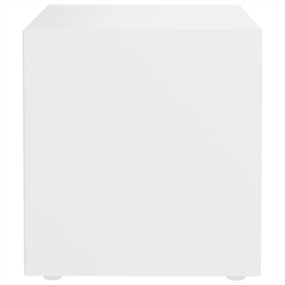 vidaXL TV Cabinet White 37x35x37 cm Engineered Wood