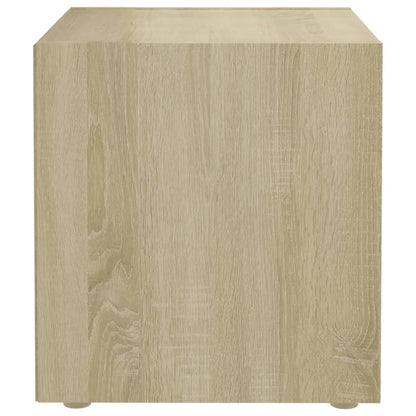 vidaXL TV Cabinet Sonoma Oak 37x35x37 cm Engineered Wood