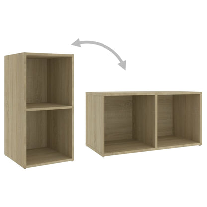 805528 vidaXL TV Cabinet Sonoma Oak 72x35x36,5 cm Engineered Wood