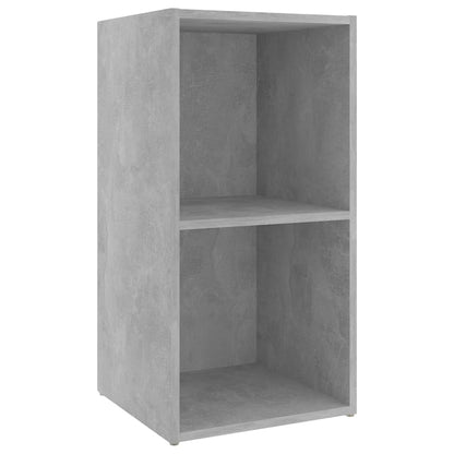 805529 vidaXL TV Cabinet Concrete Grey 72x35x36,5 cm Engineered Wood