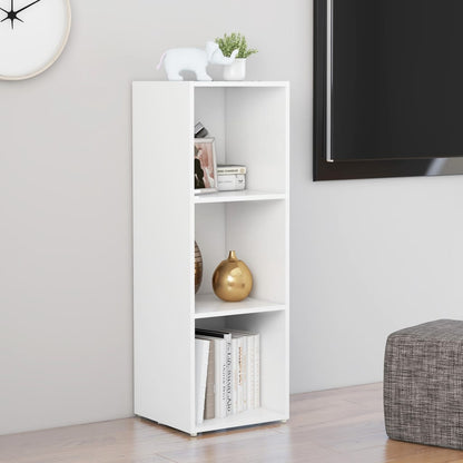 805534 vidaXL TV Cabinet White 107x35x37 cm Engineered Wood