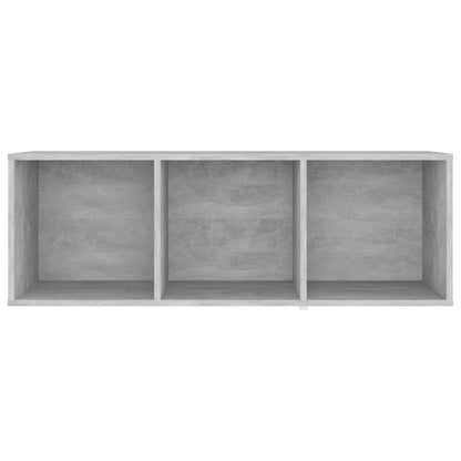 805538 vidaXL TV Cabinet Concrete Grey 107x35x37 cm Engineered Wood