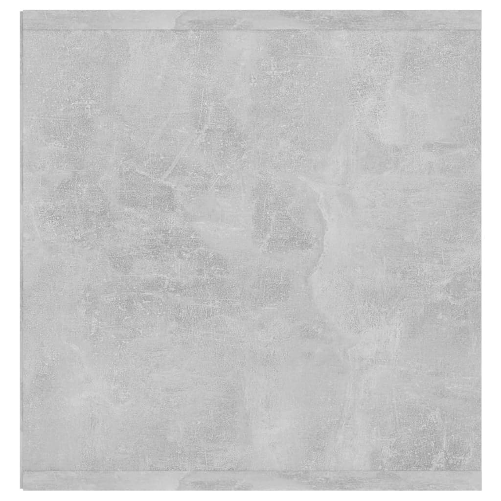 805538 vidaXL TV Cabinet Concrete Grey 107x35x37 cm Engineered Wood