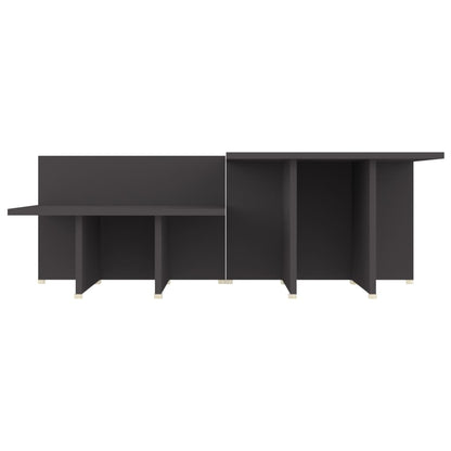 vidaXL Coffee Table | Set of 2 | Grey | Engineered wood | Medium | Coffee Table