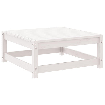 vidaXL Garden Lounge Set | White | Solid pinewood | Medium |  Modular